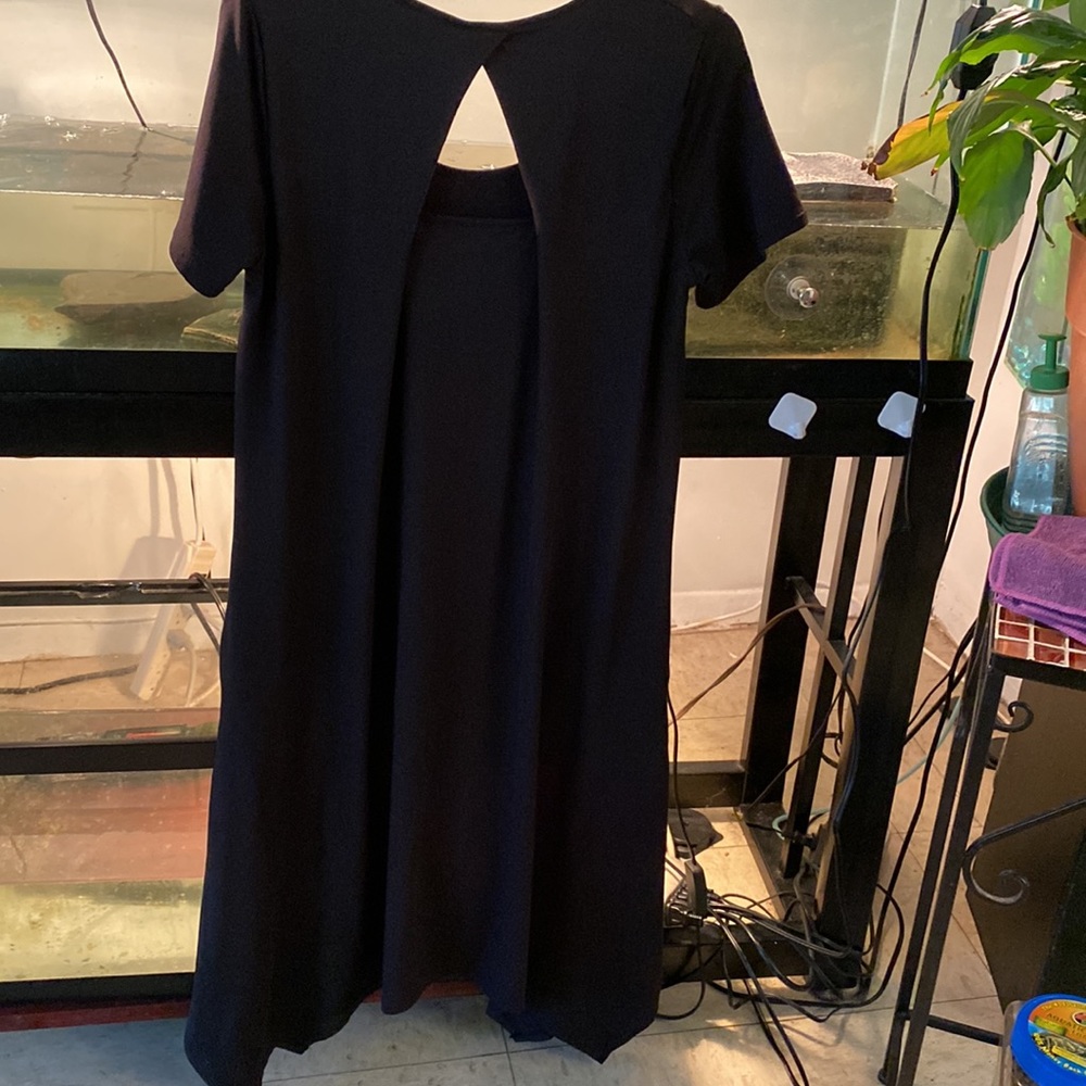 long maxi dress up to the knees, - Picture 2 of 3